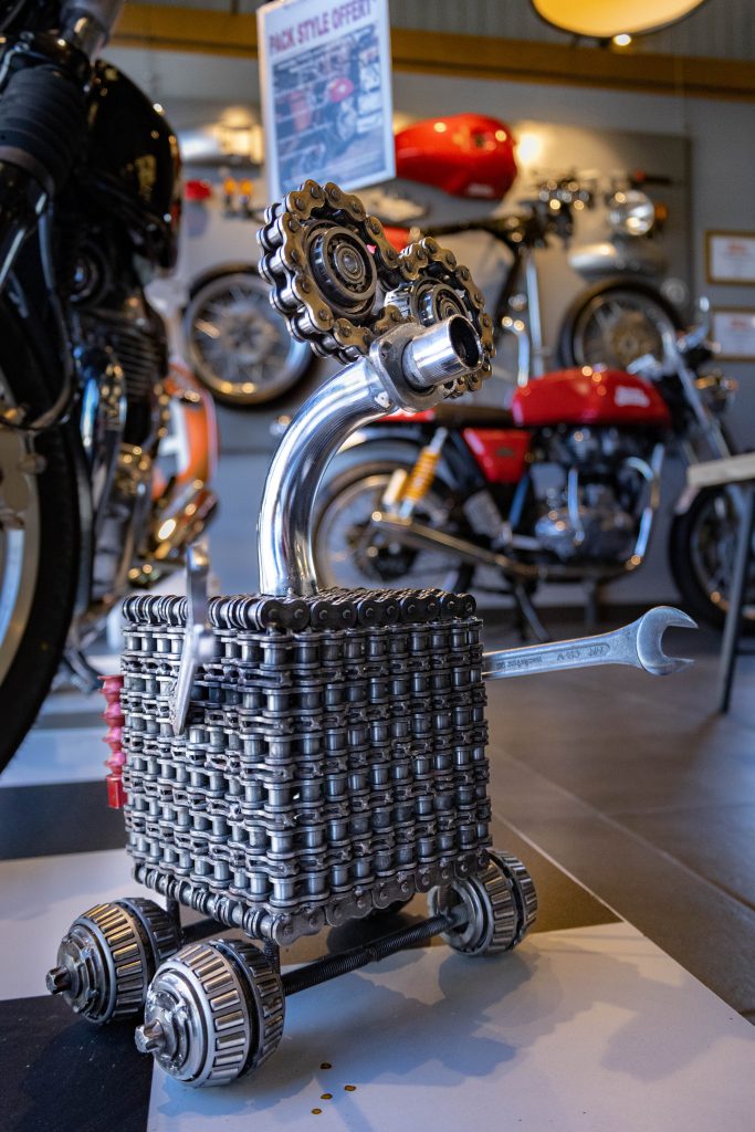 sculpture mécanique wall-e